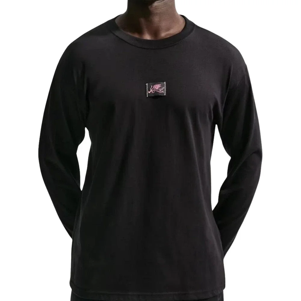 NIKE Sportswear Love Is In The Air Long Sleeve Shirt XL Black Loose IO9760 010